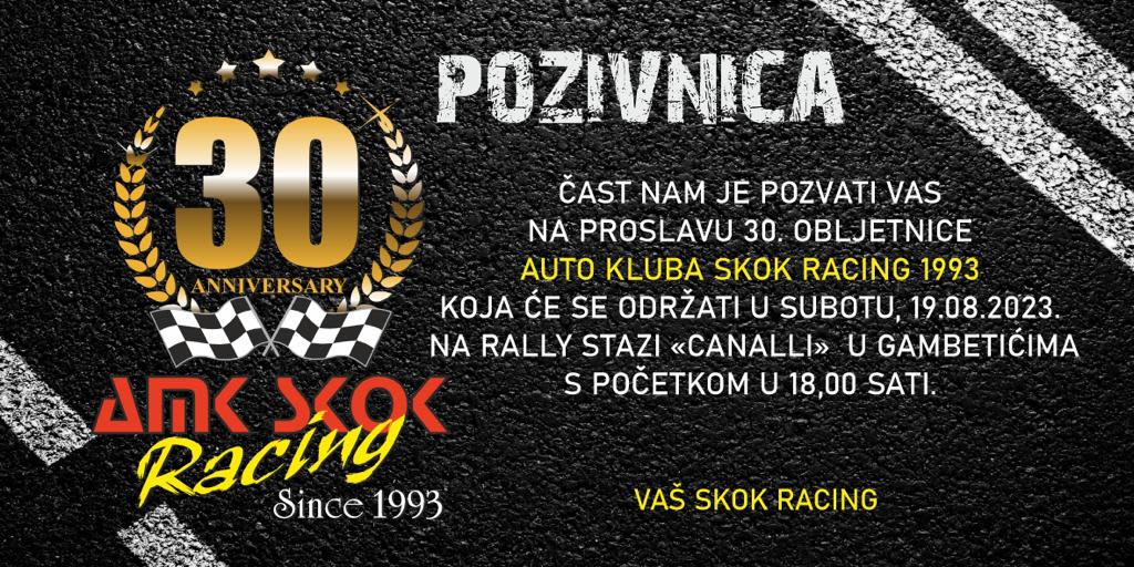 Danas u Gambetićima započinje „AMK Skok racing - Race party 2023 ...