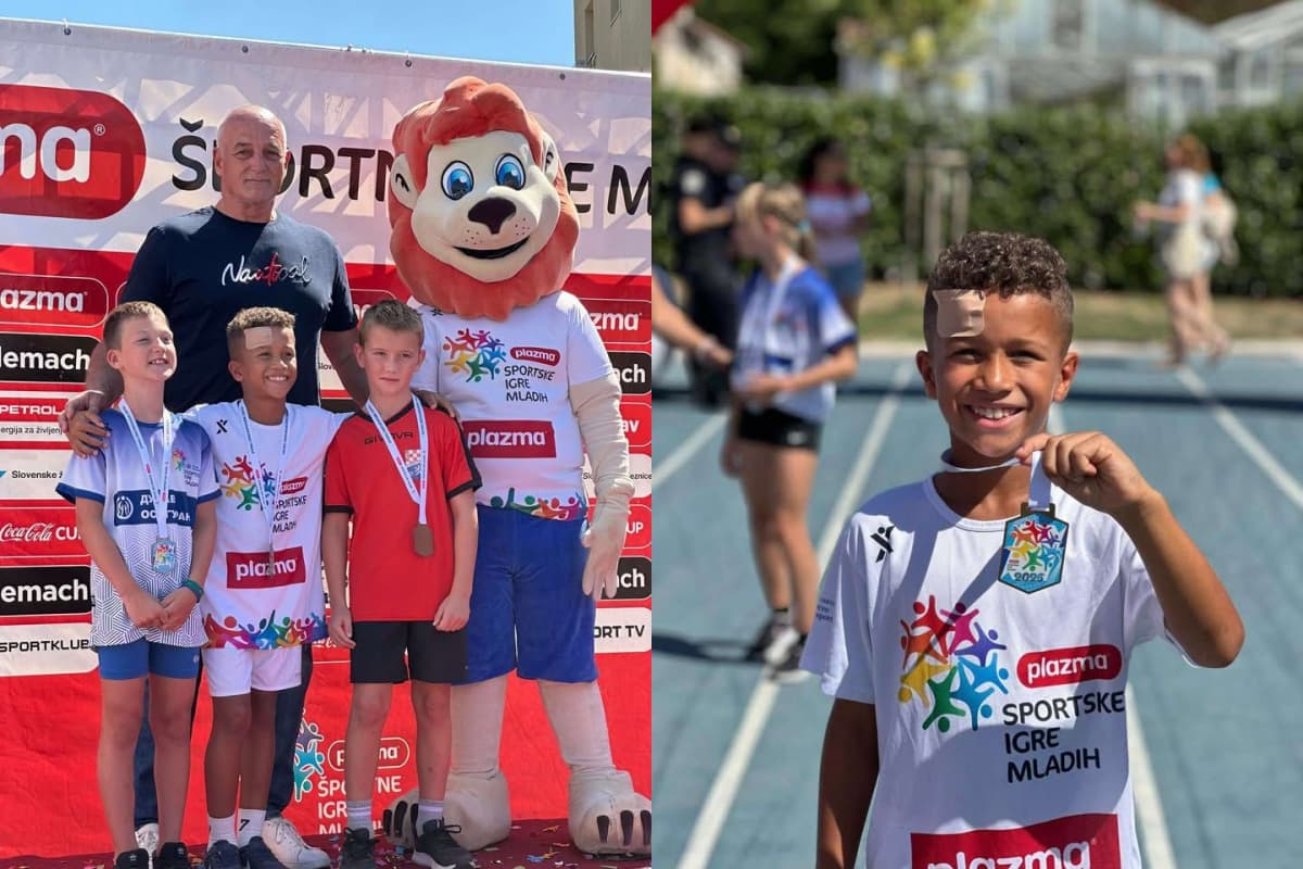 Dječak Adonis Jordan iz Pule osvojio zlatnu medalju na Sportskim igrama ...